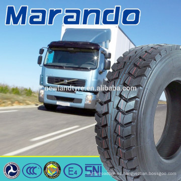 Neumático del camión del camión 295 / 80r22.5 del neumático del camión de Marando China en venta
